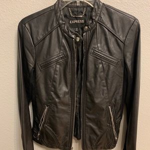Vegan Leather Jacket